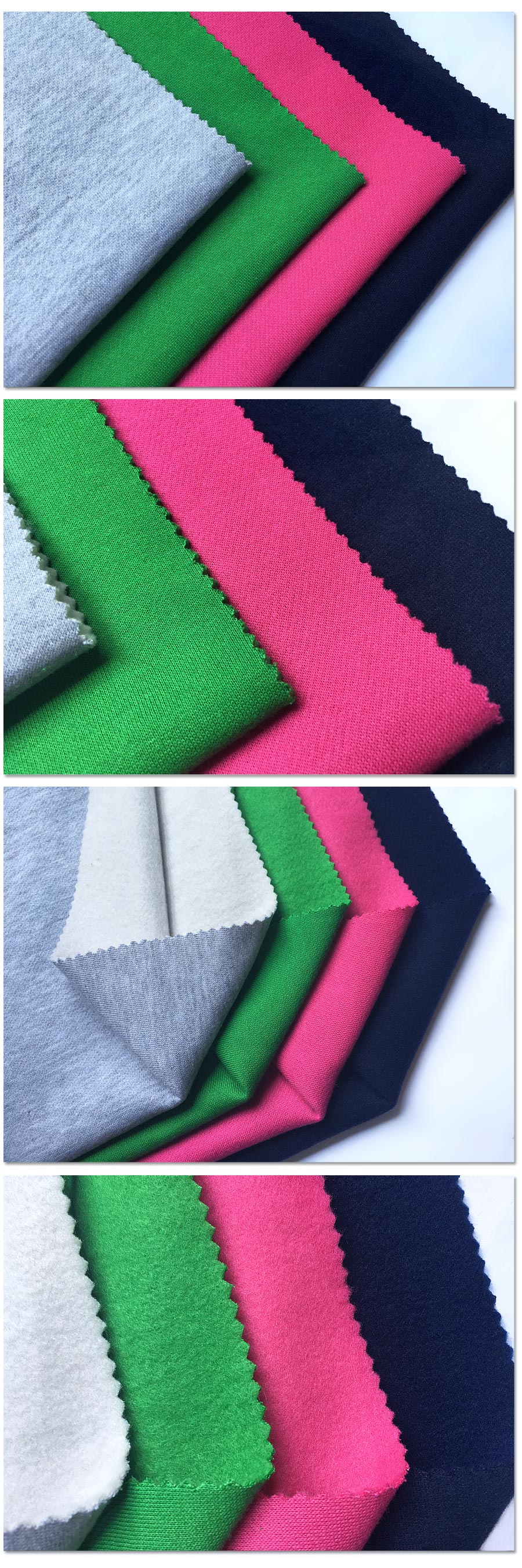 Indwangu ye-CVC ebhulashiwe engu-60% kakotini engu-40% ye-Polyester Fleece Fabric